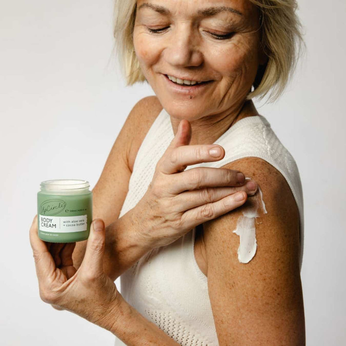 Natural Body Cream with Aloe Vera + Cocoa Butter