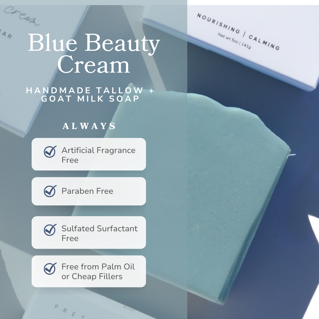 Blue Beauty Cream Facial Bar
