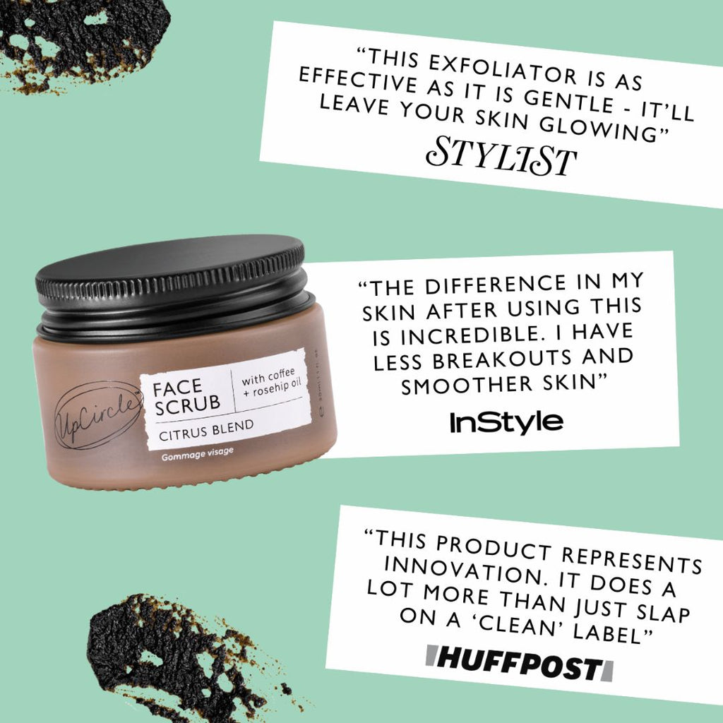 Natural Face Scrub – Citrus Blend – Travel Size