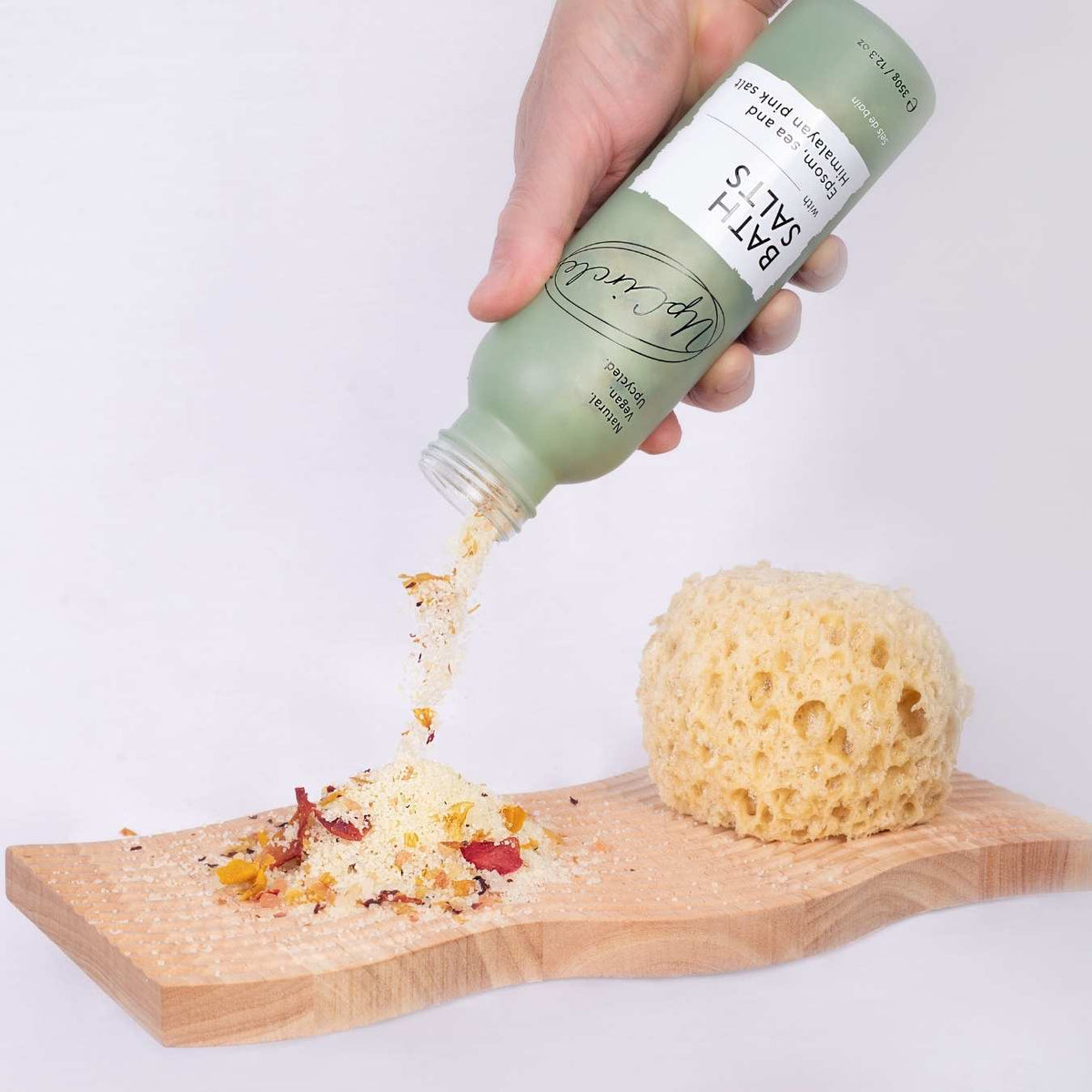 Bath Salts with Epsom, Sea and Himalayan Pink Salt