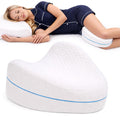 Contour Legacy Cool Leg & Knee Foam Support Pillow for Side Sleepers Soothing Relief for Back, Hips, Knees, Joints, Nerves & Muscles