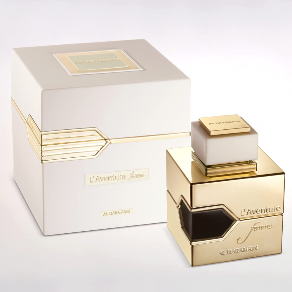 L'aventure by Al Haramain Eau De Parfum Spray 3.3 oz, Femme White