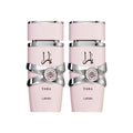 Lattafa Yara for Women Eau de Parfum Spray, 3.4 Ounce (Pack of 2)