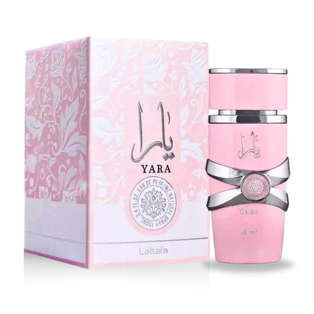 Lattafa Yara Tous - Tropical, Fruity, Floral, Vanilla - Eau de Parfum Long-Lasting Fragrance for Women, 3.40 Ounce / 100 ml