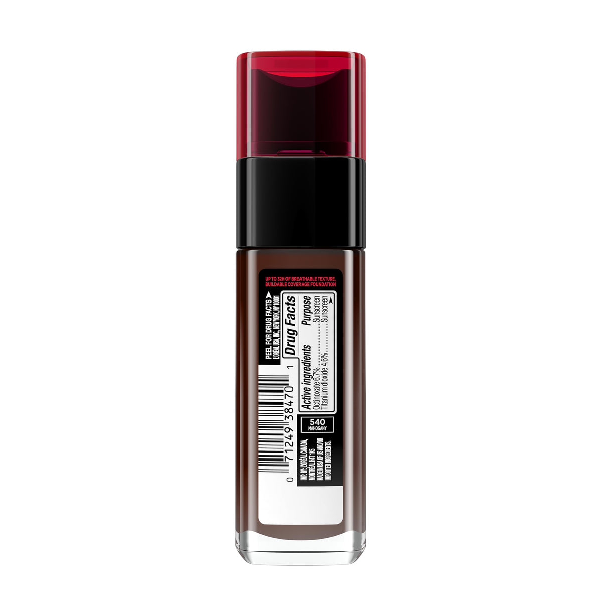 L'Oreal Paris Makeup Infallible Up to 32 Hour Fresh Wear Lightweight Foundation, 405 Porcelain, 1 Fl Oz, Packaging May Vary