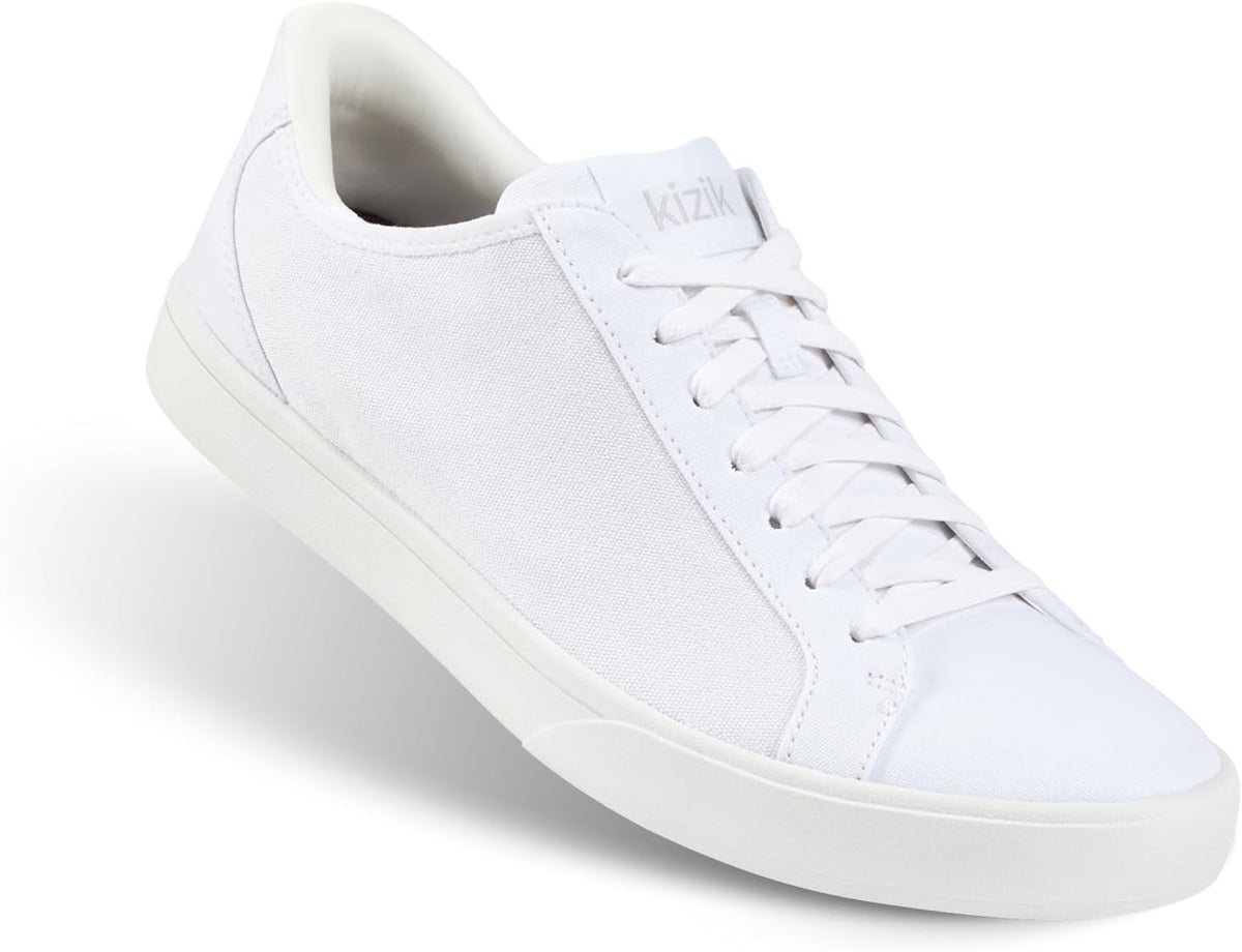 Kizik Irvine Slip On Sneakers: Low-Profile Stretch Canvas, Rubber Soles, Casual Shoes for Women & Men, Hands Free Convenience, Wide Toe Box Options