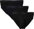 2(X)IST 3-Pack Essential No Show Brief Black New Logo LG (Clearance)