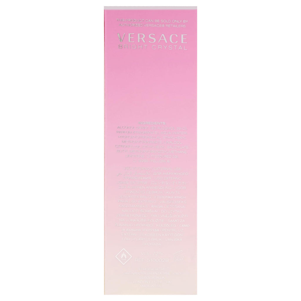 Versace Bright Crystal by Versace for Women 6.7 oz Eau de Toilette Spray