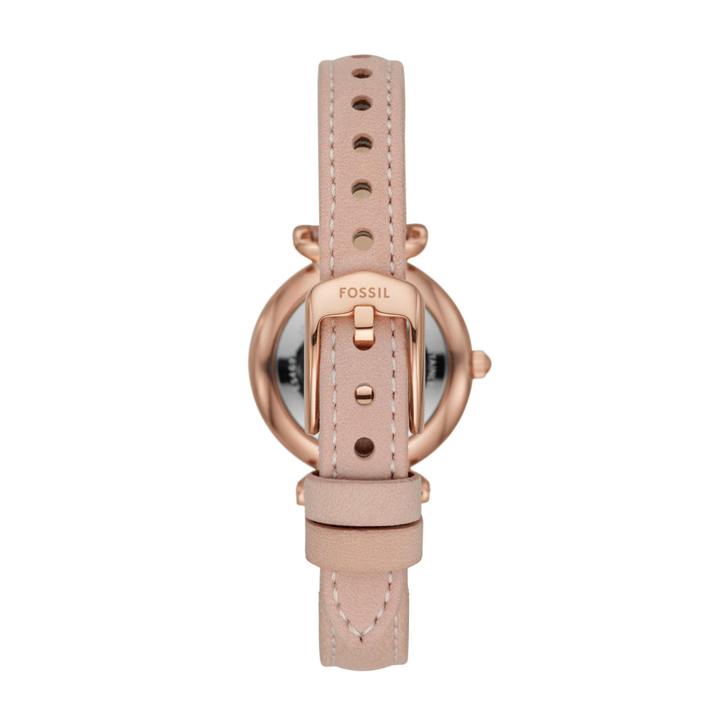 Fossil Women's Watch and Bracelet Set, Carlie Three-Hand Stainless Steel Watch for Women and Bracelet Set
