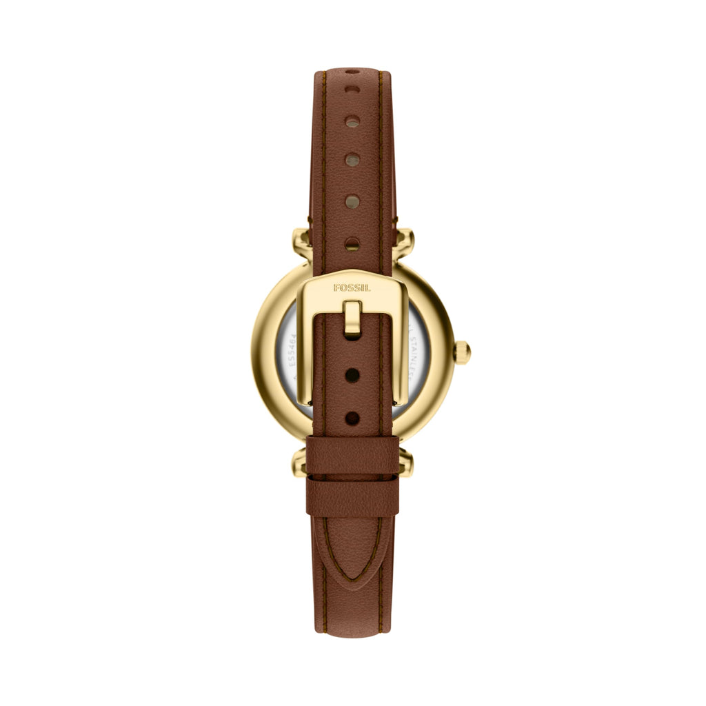 Fossil Women's Watch and Bracelet Set, Carlie Three-Hand Stainless Steel Watch for Women and Bracelet Set