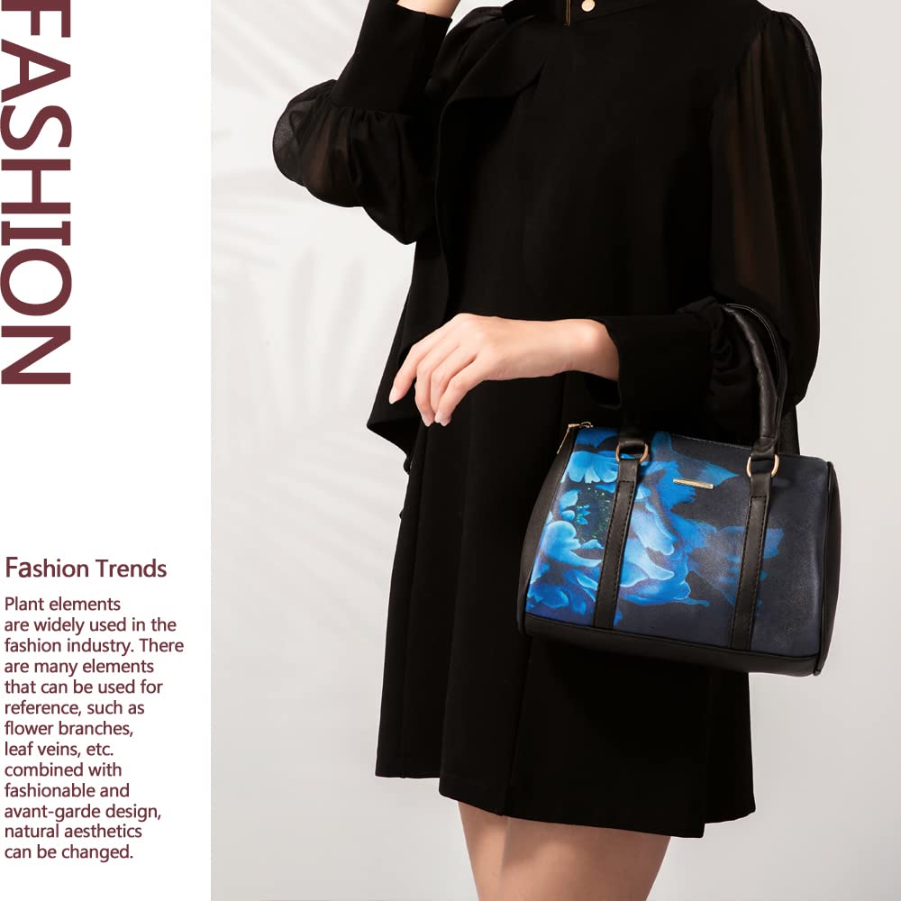 2E-youth Designer Purses and Handbags for Women Satchel Shoulder Bag Tote Top Handle Bag