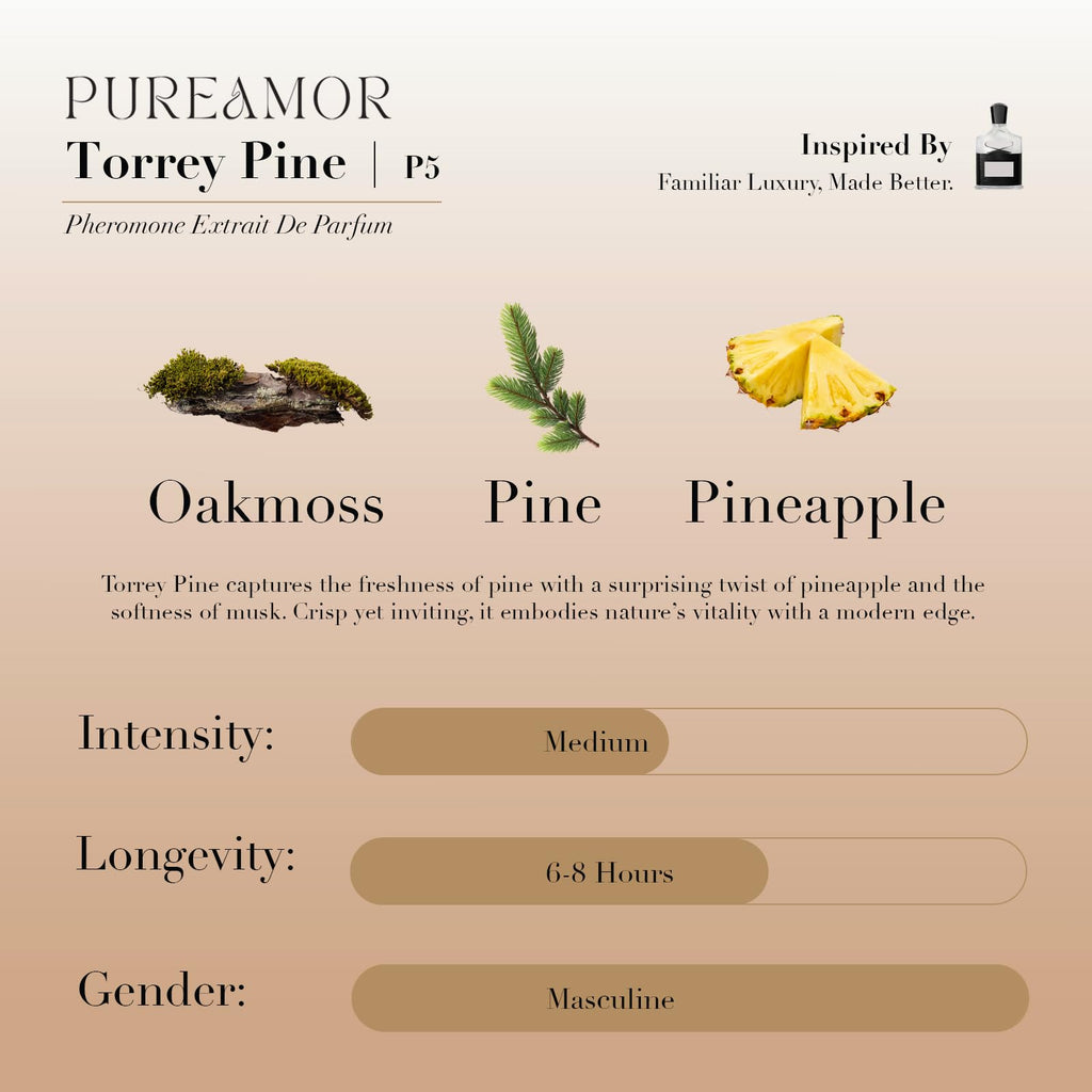 PUREAMOR Pheromone Perfume for Women, Moonlight Mellow Extrait de Parfum - Long Lasting Sweet Floral Gourmand Scent, 30% High Concentration, Full Size Fragrance Spray, 1.0 oz / 30 ml
