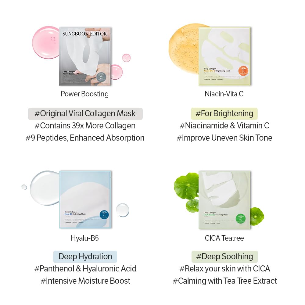 Sungboon Editor Deep Collagen Power Boosting Mask