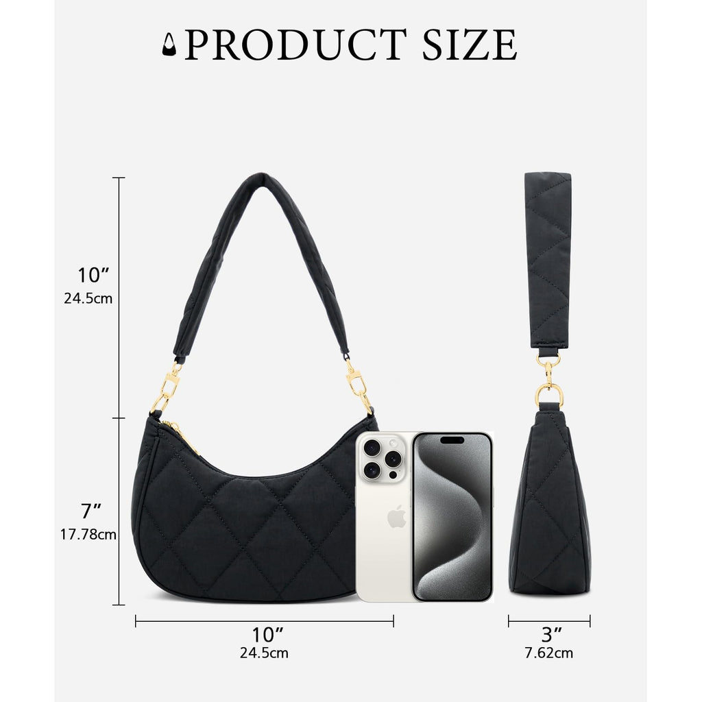 KKXIU Shoulder Bag for Women Cute Hobo Purses and Handbags Retro Clutch Underarm Purse | Cute