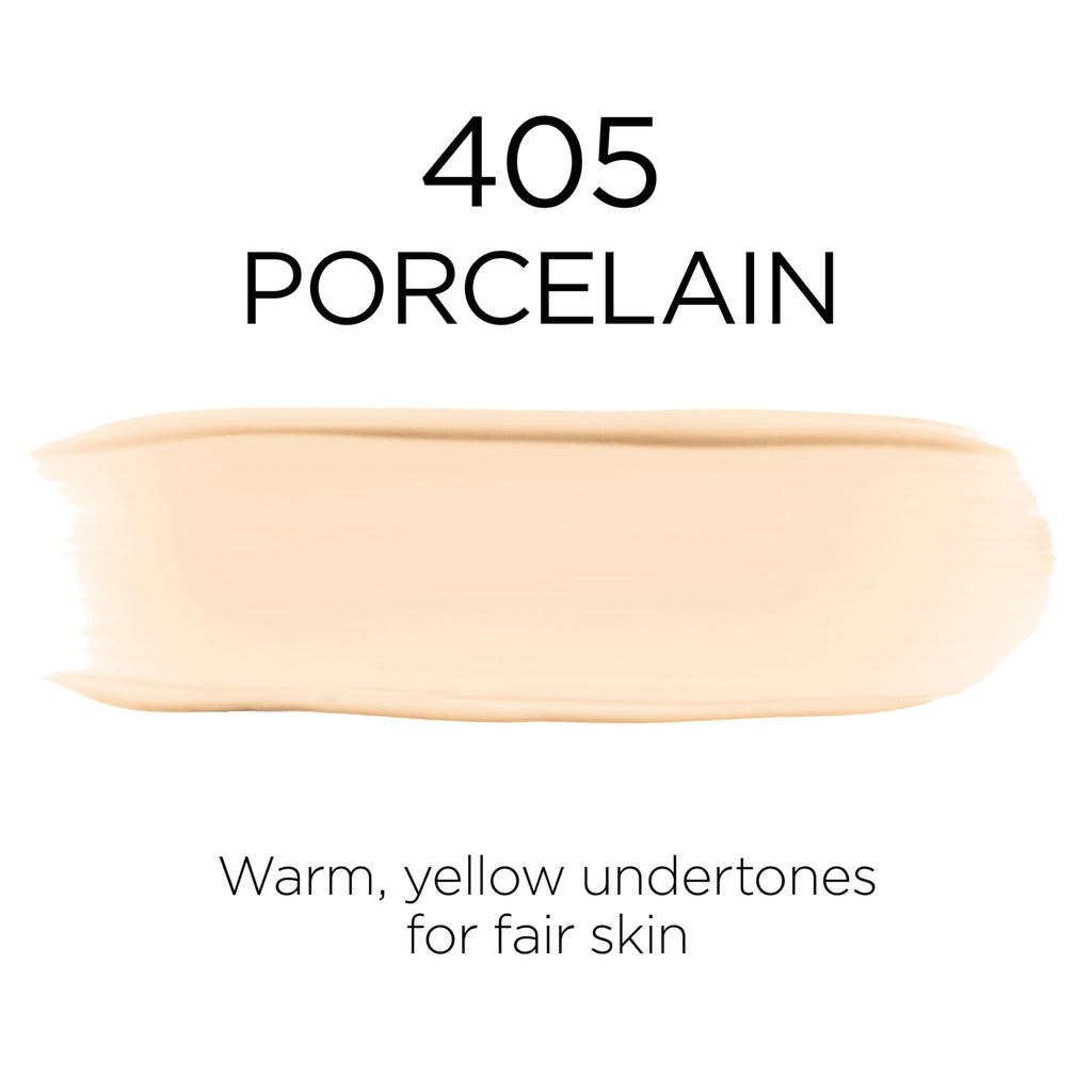 L'Oreal Paris Makeup Infallible Up to 32 Hour Fresh Wear Lightweight Foundation, 405 Porcelain, 1 Fl Oz, Packaging May Vary
