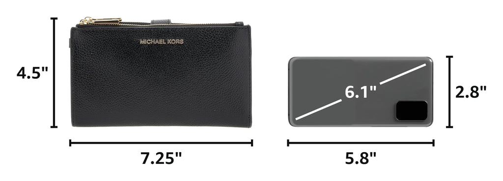 Michael Kors Women’s Jet Set Double Zip Wristlet