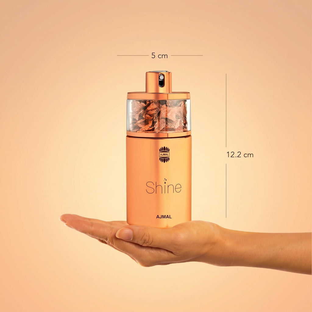 Ajmal Aurum Eau de Parfum 2.5 oz (75 ml) for Women | Fresh, Fruity & Floral Oriental Perfume with Amber, Musk & Vanilla | Long-Lasting Luxury Scent from Dubai