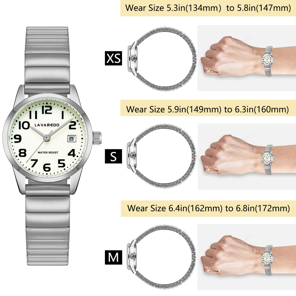 Elegant Gold Watches for Women Small Analog Watch, Waterproof Ladies Watches with Stainless Steel Expansion Band and Luminous Dial - Fashionable Christmas & Birthday Gifts for Women