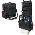 TOPJUM Camp Kitchen Organizer with Hanging Storage & Paper Towel Holder