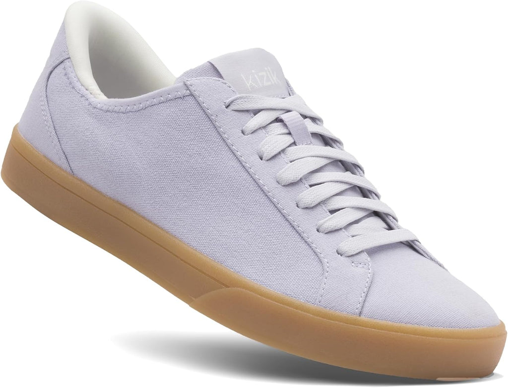 Kizik Irvine Slip On Sneakers: Low-Profile Stretch Canvas, Rubber Soles, Casual Shoes for Women & Men, Hands Free Convenience, Wide Toe Box Options