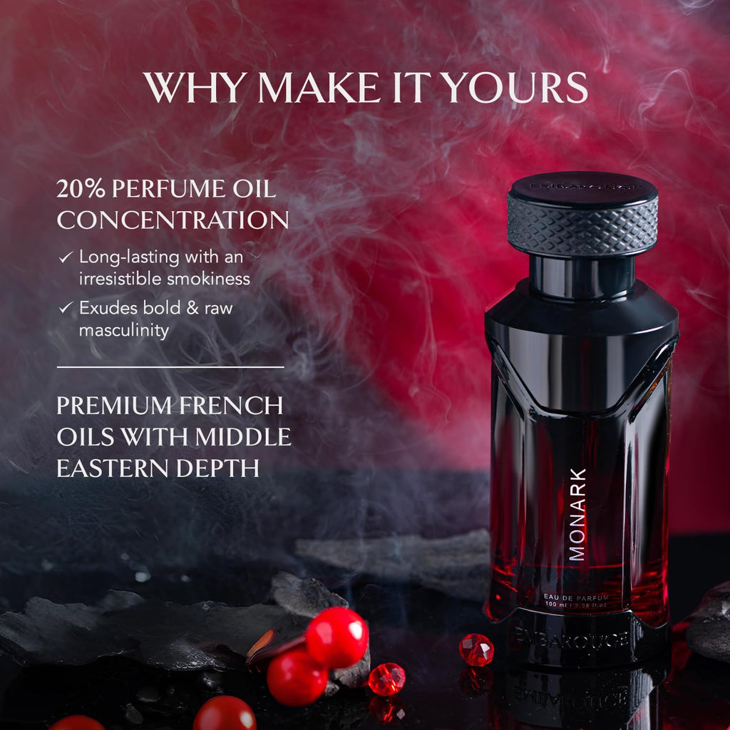 EMBAROUGE Monark Man Perfume for Men 100ml