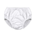 green sprouts Unisex Baby Reusable Absorbent Swim Diaper Pull On, White, 12 Months