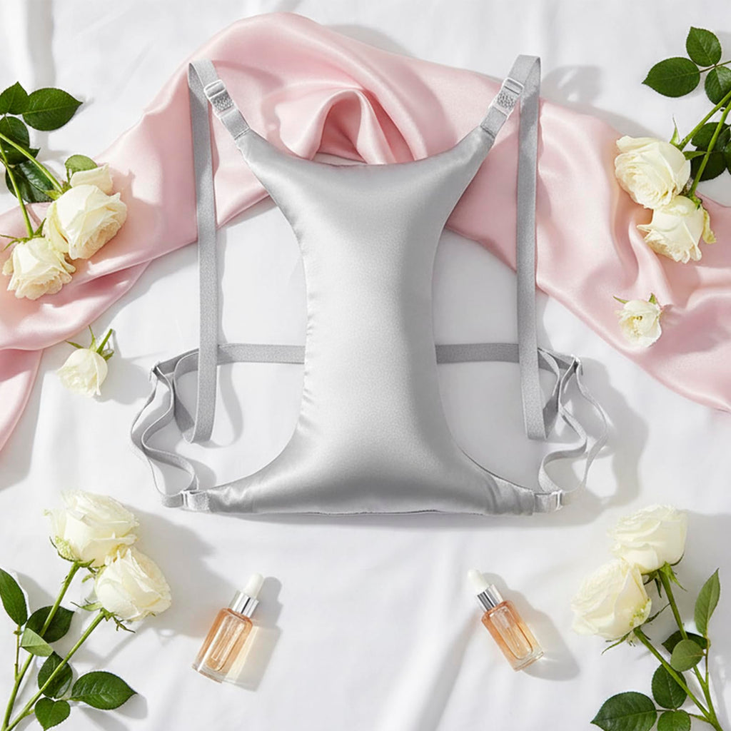 Premium Breast Support Pillow for Side Sleepers – Reduce Chest Wrinkles, Chest Compression & Improve Sleep Comfort