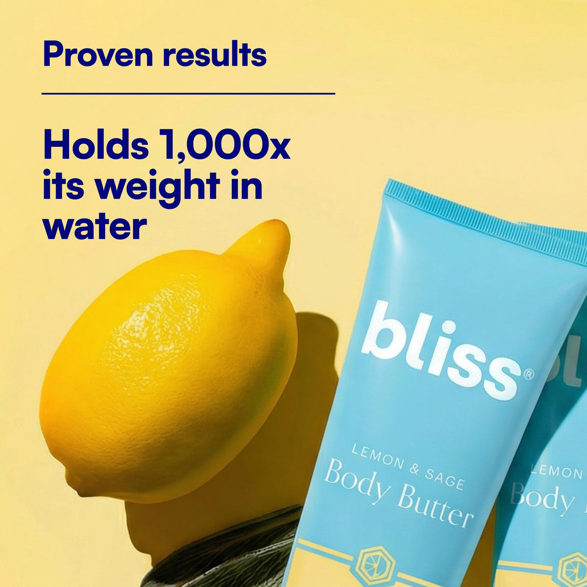 Bliss Lemon and Sage Body Butter - Iconic Scent with Shea Butter and Coconut Oil for Long-Lasting Maximum Moisture - Body Lotion for Smooth, Soft Skin - Vegan and Cruelty-Free - 6.7 Fl Oz