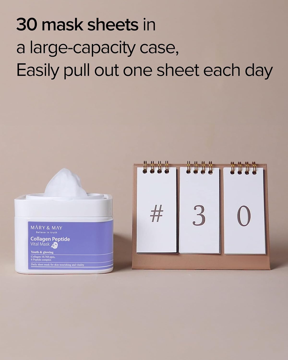 Mary & May Collagen Peptide Vital Mask
