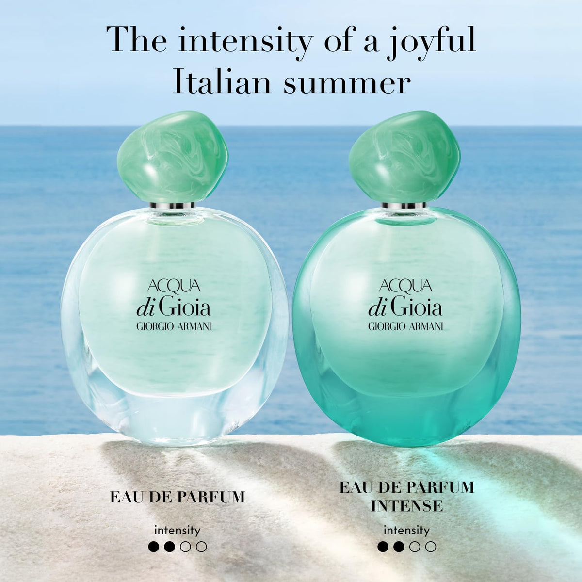 Armani Beauty - Acqua di Gioia - Eau de Parfum - Floral Fruity Fragance for Women - Primofiore Lemon, Water Jasmin, Cedarwood Notes