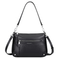Over Earth Soft Genuine Leather Crossbody Bags for Women Medium Shoulder Purses Hobo Handbags with Multi Pockets