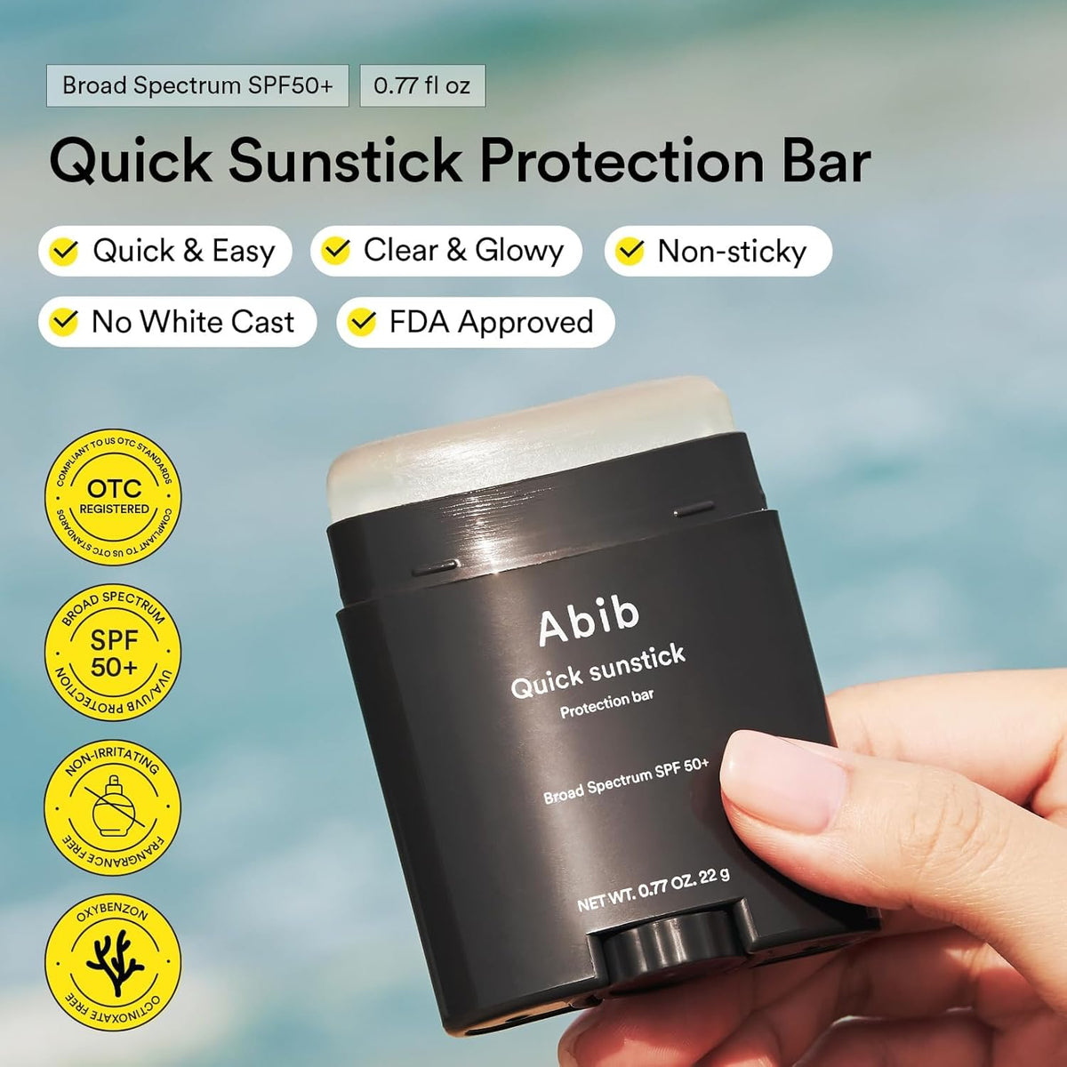 Abib Quick Sunstick Protection Bar Broad Spectrum SPF50+