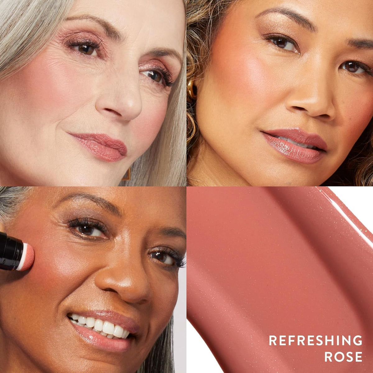 LAURA GELLER NEW YORK Serum Blush Tint, Lightweight Liquid Blush for Cheeks, Weightless Watercolor Sheer Finish, Practical Pink