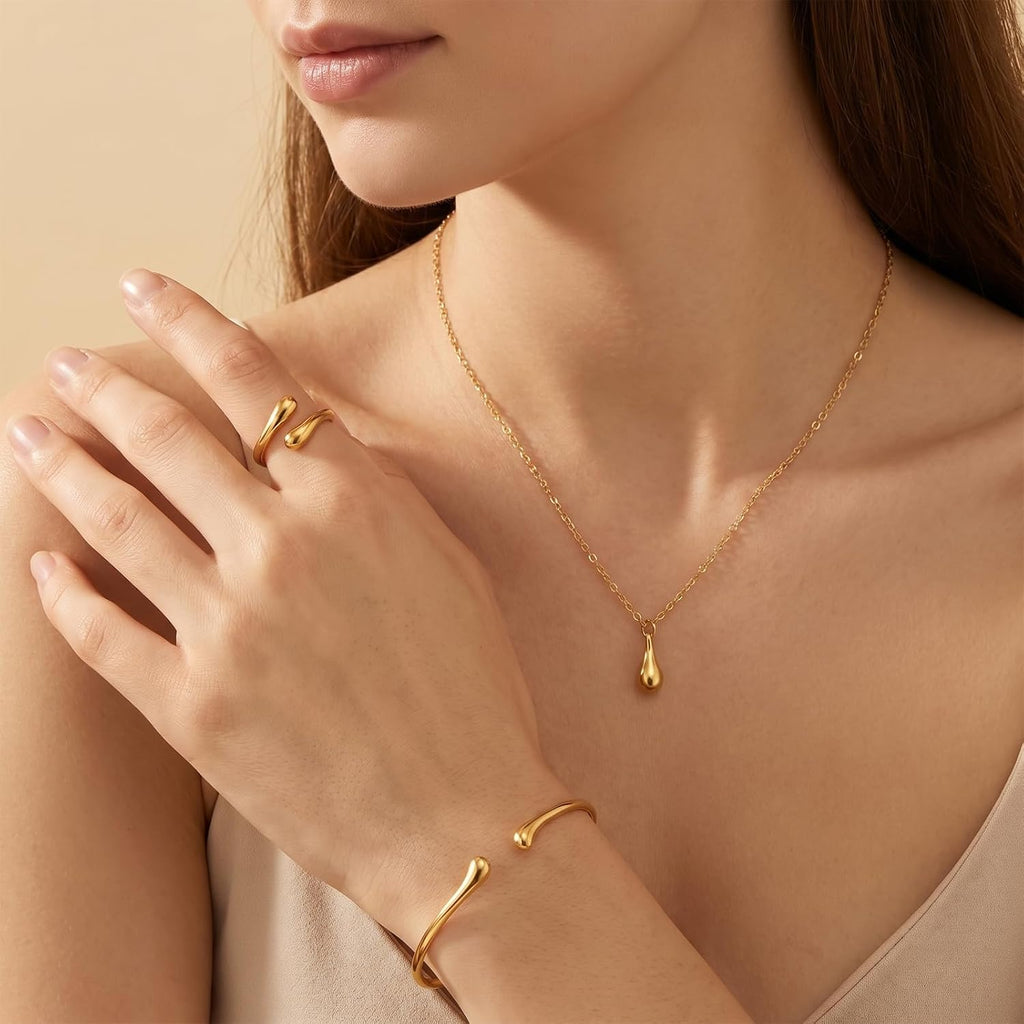 Premium Gold-Plated Stainless Steel Jewelry – Tarnish-Resistant & Waterproof From Uncle LOL