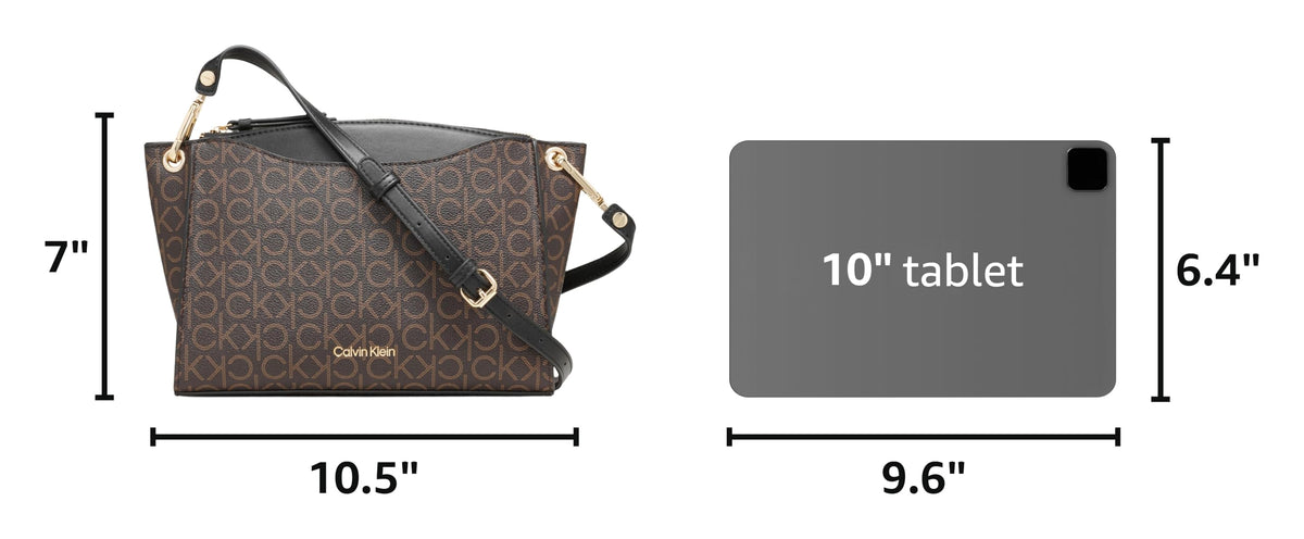 Calvin Klein Women's Garnet Top Zip Crossbody