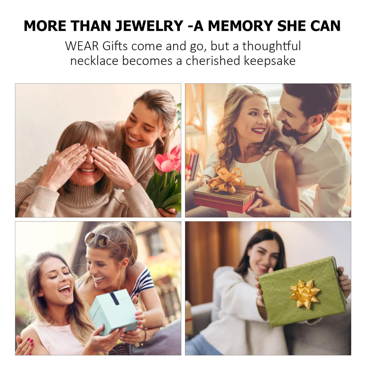 Women's Heart Pendant Necklace – 1.2CT Moissanite or Lab-Grown Sapphire, Ruby & Emerald