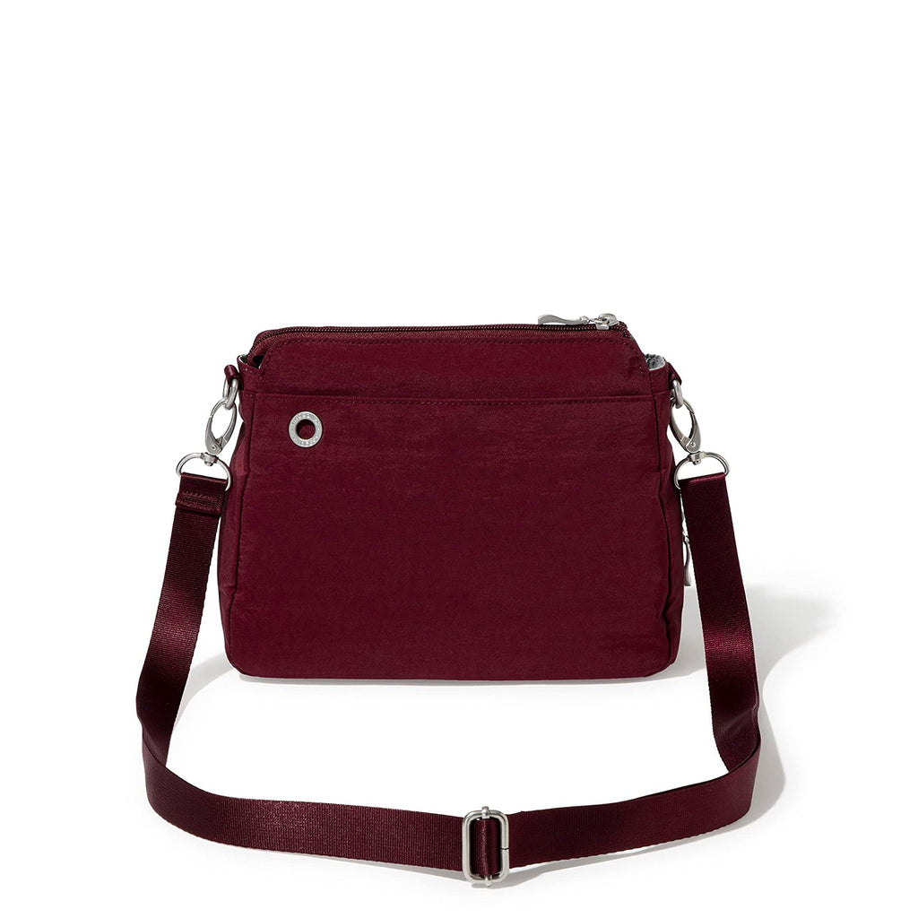 Baggallini Calais Crossbody Bags for Women 10x7 Lightweight Water-Resistant Travel Purse, RFID & Interior Organization