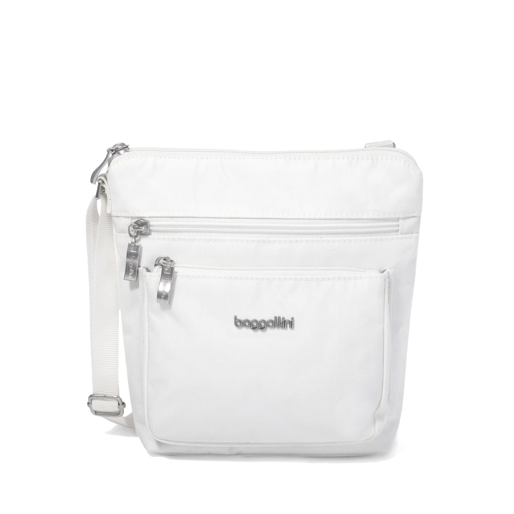 Baggallini Pocket Crossbody Bags for Women 8x8 Small Lightweight Durable Water-resistant Travel Purse W/Rfid
