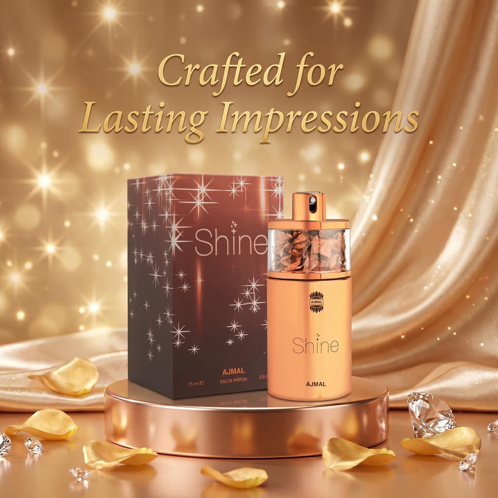 Ajmal Aurum Eau de Parfum 2.5 oz (75 ml) for Women | Fresh, Fruity & Floral Oriental Perfume with Amber, Musk & Vanilla | Long-Lasting Luxury Scent from Dubai