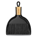 MR.SIGA Mini Dustpan and Brush Set, Portable Cleaning Brush and Dustpan Combo with Bamboo Handle, 1 Set