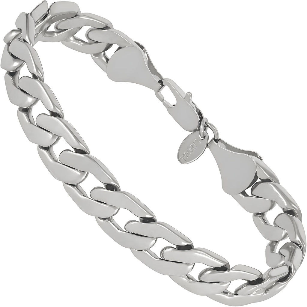 Premium 18K Gold-Plated Cuban Link Bracelet – Luxury Stainless Steel | Waterproof & Tarnish Resistant