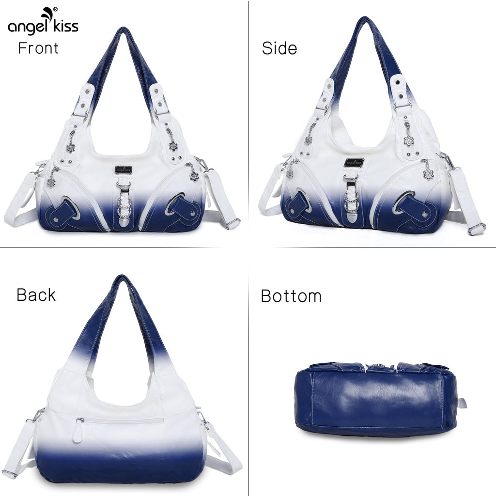 Angelkiss Hobo Purses and handbags for Women Satchel Handbag Women Purses Large Daily Shoulder Bags