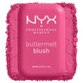 NYX PROFESSIONAL MAKEUP Buttermelt Powder Blush, Fade and Transfer-Resistant Blush, Up to 12HR Make Up Wear, Vegan Formula - For The Butta