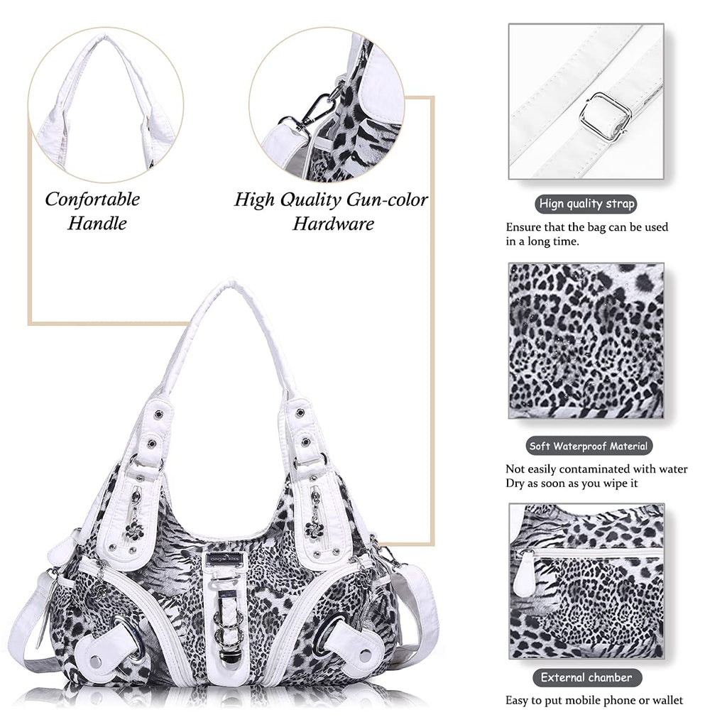 Angelkiss Hobo Purses and handbags for Women Satchel Handbag Women Purses Large Daily Shoulder Bags