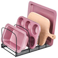 Adjustable Cookware Organizer Rack for Pots, Pans & Lids