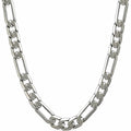 Premium 18K Gold-Plated Figaro Chain Necklace – Stainless Steel | Waterproof & Tarnish Resistant