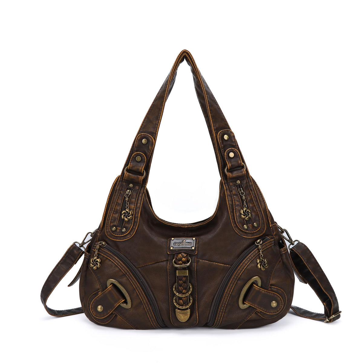 Angelkiss Hobo Purses and handbags for Women Satchel Handbag Women Purses Large Daily Shoulder Bags