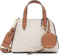 Calvin Klein Women's Millie 2 in 1 Triple Compartment Mini Satchel Crossbody