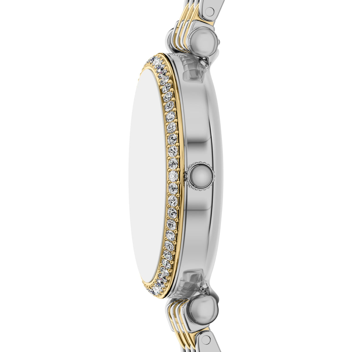 Fossil Women's Watch and Bracelet Set, Carlie Three-Hand Stainless Steel Watch for Women and Bracelet Set
