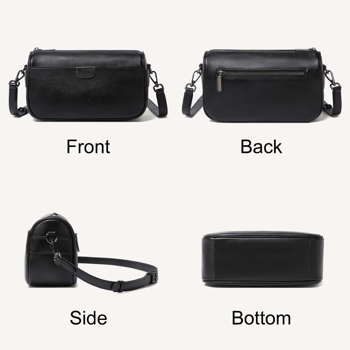 Genuine Leather Crossbody Purses Bag,Travel Casual Handbag,Small Shoulder Cross body Purse Trendy Gifts for Women